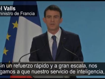 Francia contratará a 2.680 personas para luchar contra el terrorismo