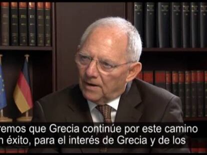 El ministro de Finanzas alemán, Wolfgang Schäuble.