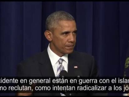 Obama: “Estados Unidos no está en guerra contra el Islam”