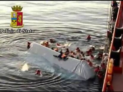 Un superviviente del naufragio: “Iban 950 personas en el barco”