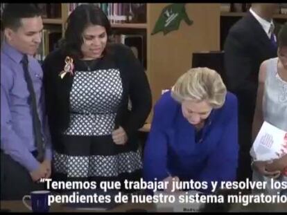 Hillary Clinton pide la ciudadanía para los 11 millones de indocumentados
