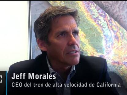 Jeff Morales, CEO del tren de alta velocidad de California.