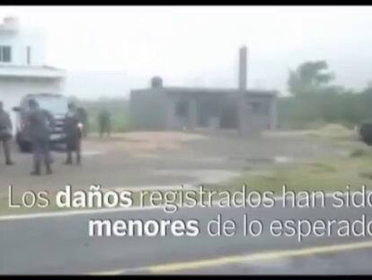 Patricia abandona México