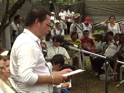 Las FARC piden perdón en Bojayá por su peor masacre