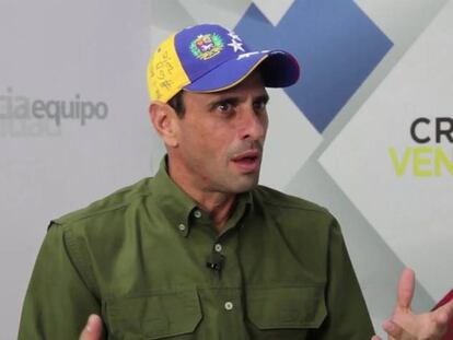 Capriles: “Estoy sumamente preocupado por la actitud de Maduro”