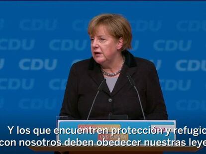 Los críticos de Merkel avisan de que el flujo migratorio actual es insostenible