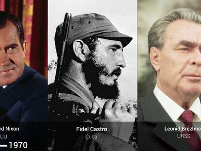 Castro sobrevivió políticamente a todos los presidentes de EE UU y Rusia (antes Unión Soviética) desde 1959.