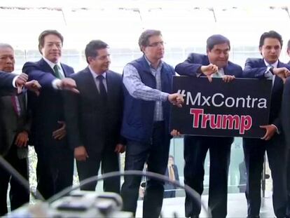 Un grupo de senadores lanza campaña en contra de Donald Trump