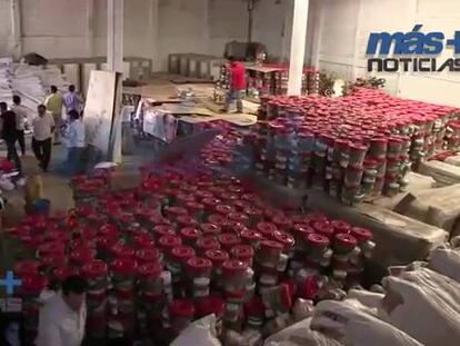 Opositores acusan al PRI por despensas halladas en Oaxaca y Zacatecas