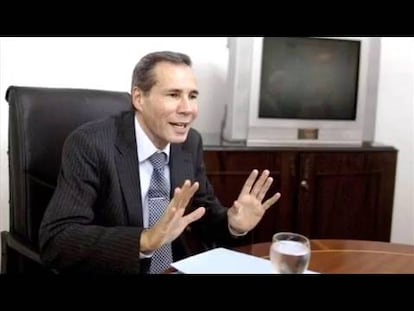 Un imagen de Alberto Nisman