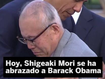 Shigeaki Mori, el superviviente de Hiroshima que se abrazó a Obama