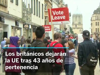 El triunfo del ‘Brexit’, en vídeos