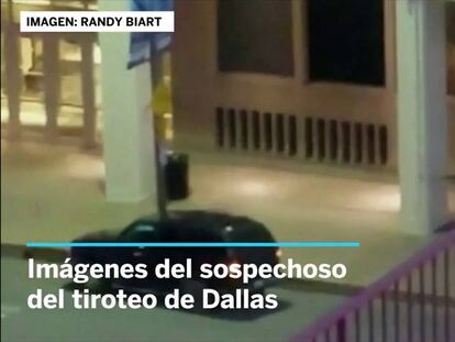 Un vídeo muestra a un atacante de Dallas disparando a un policía a quemarropa