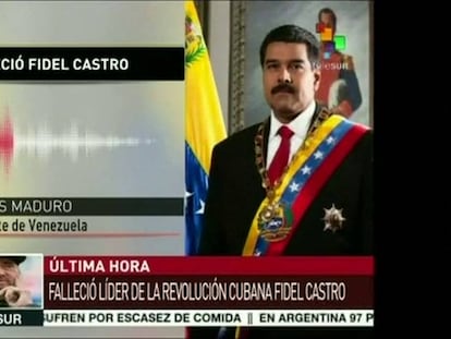 VÍDEO: Mensaje de condolencia del presidente de Venezuela, Nicolás Maduro.