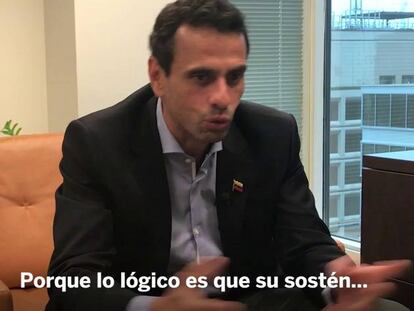 Capriles: “Maduro agarró el camino de la dictadura”