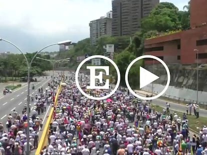 Protestas en Caracas, minuto a minuto