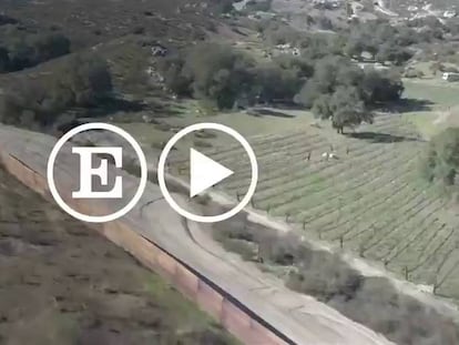 Así imaginan el muro de Trump