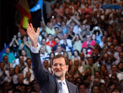 Rajoy apela a la concordia en un discurso sin propuestas