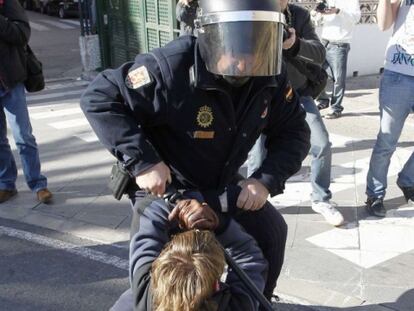 Los argumentos gráficos del Ministerio del Interior para la carga de Valencia