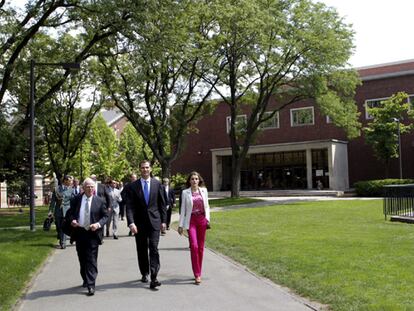 El Príncipe pide en Harvard una mayor implicación con Iberoamérica