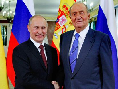 El Rey pide un acuerdo en la ONU para Siria, pero evita incomodar a Putin