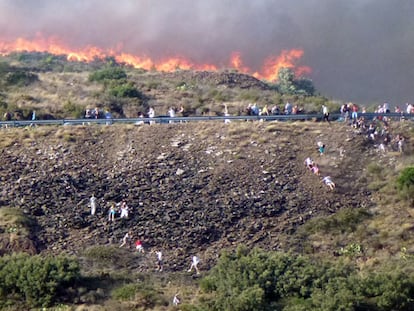 Colillas mal apagadas originaron los incendios de Girona