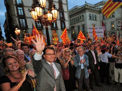 CiU se apresta a capitalizar el independentismo en los comicios