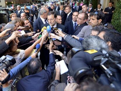 Rajoy: “La reforma del modelo de financiación no es una prioridad”