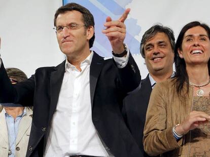 Feijóo trata de alejarse del desgaste