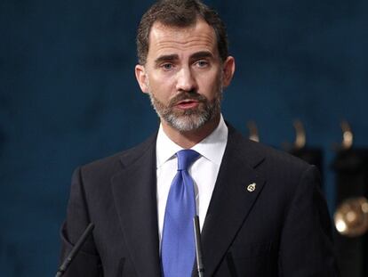 El Príncipe apela al Estado de derecho en referencia al pulso soberanista