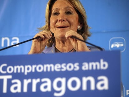 Aguirre: una Cataluña independiente sería una “república bananera”