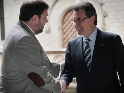 Grietas en la federación nacionalista por fiarlo todo al clamor del 11 de septiembre
