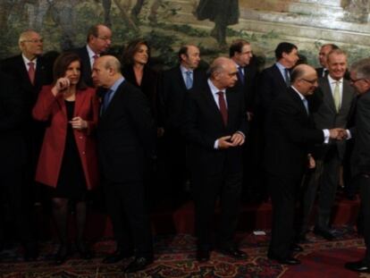 El debate sobre una futura reforma centra la conmemoración de la Constitución