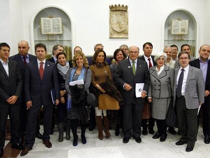 18 colectivos de la justicia se unen para rechazar a Gallardón como interlocutor