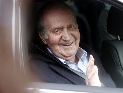 El Rey: “Estoy muy bien. Ya no me duele la espalda ni nada”