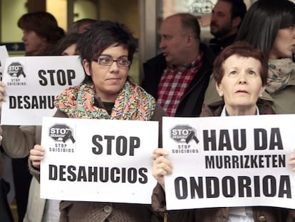 Una sentencia de la UE pone a prueba hoy el sistema de desahucios español