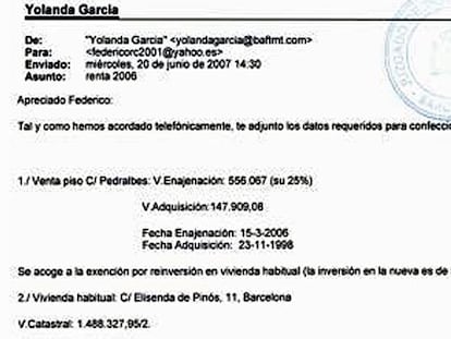 La Infanta cree que dar las declaraciones de la renta al juez vulnera su intimidad