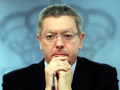 Gallardón: “Haber militado no inhabilita para un puesto de responsabilidad”