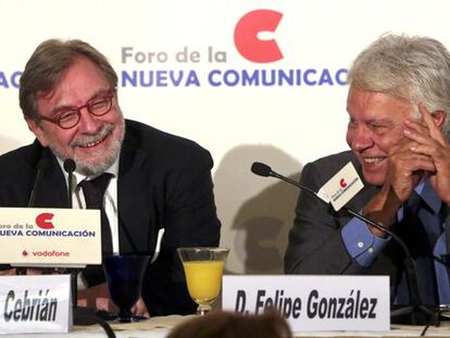 Felipe González: “La independencia de Cataluña como objetivo es imposible”