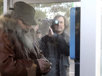 El asesino de Olga Sangrador abandona en taxi la cárcel de Herrera de la Mancha