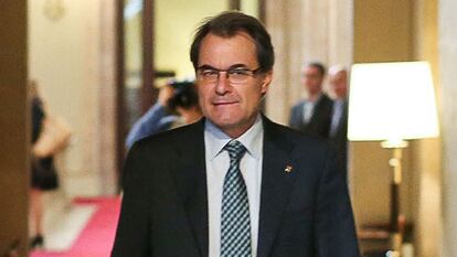 Artur Mas, el pasado 4 de diciembre.