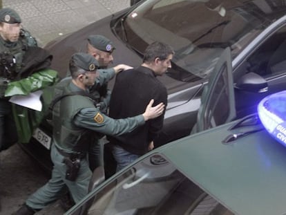 Uno de los detenidos en la operación contra ETA.