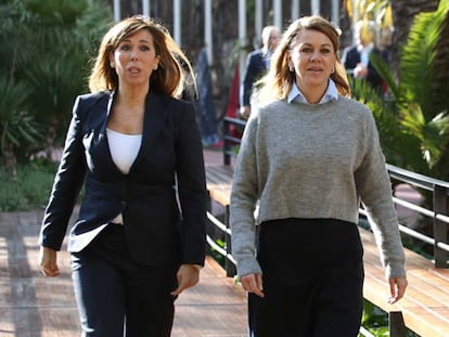 Cospedal avisa: “Una Cataluña independiente nacería en quiebra”