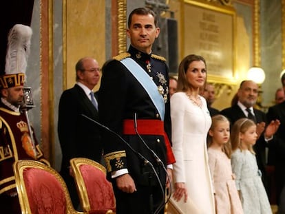 Felipe VI ofrece una “Monarquía renovada para un tiempo nuevo”