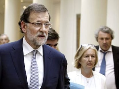 El presidente del Gobierno Mariano Rajoy.