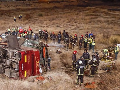 La alta velocidad, probable causa del siniestro de Murcia