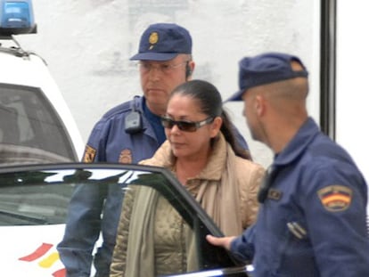 Isabel Pantoja ha entrado en prisión con informes médicos que dicen que padece una depresión y claustrofobia