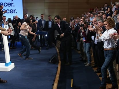 Rajoy defiende la "independencia" del PP este sábado en Toledo.