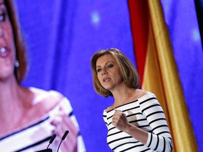 Cospedal en la Conferencia Política del PP.