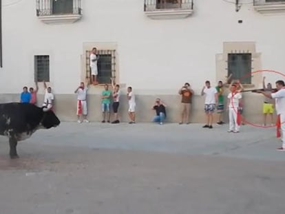 La Guardia Civil aplica la ‘ley mordaza’ contra un festejo taurino